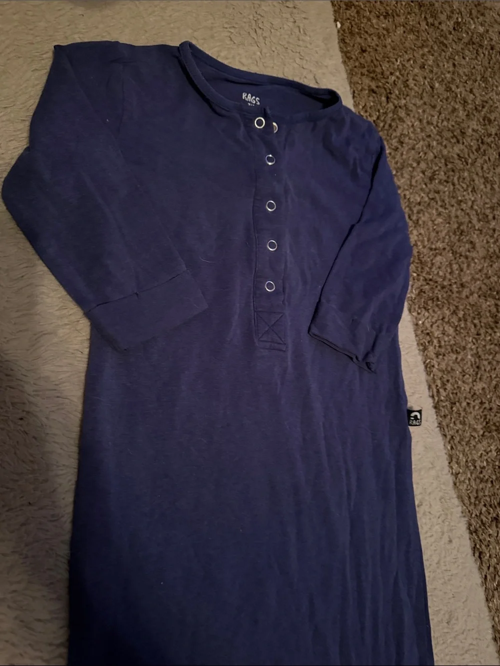 Toddler Boys RAGS Brand Size 3/4 Romper/ Jumper In Blue